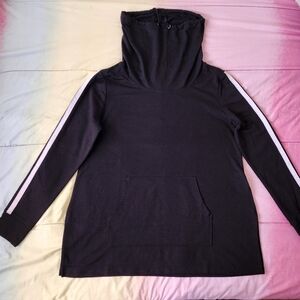 Black The Sweatshirt Project Cowlneck Sweatshirt Size S |62% Polyester 33% Rayon